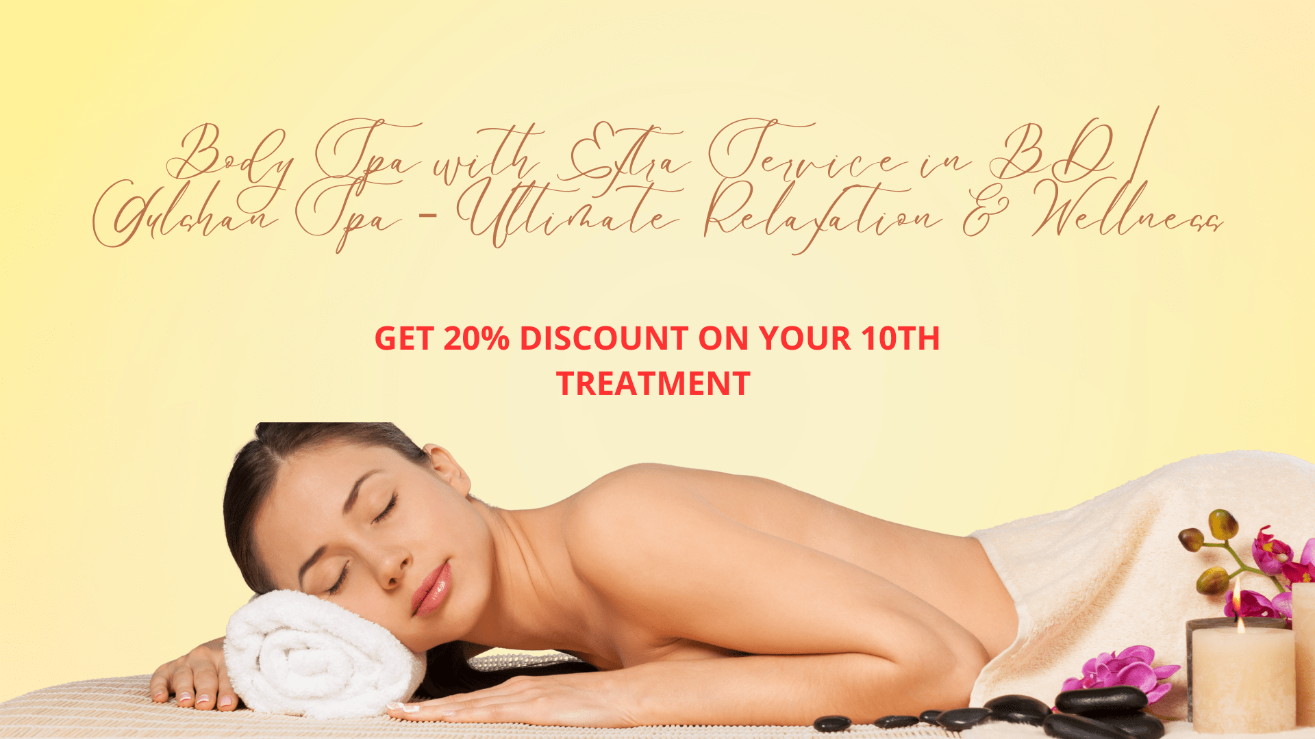 Body Spa with Extra Service in BD | Gulshan Spa – Ultimate Relaxation & Wellness