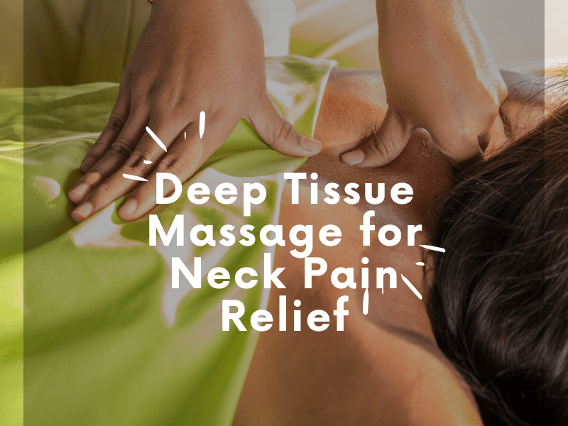 Deep tissue massage therapy for neck pain relief in Dhaka